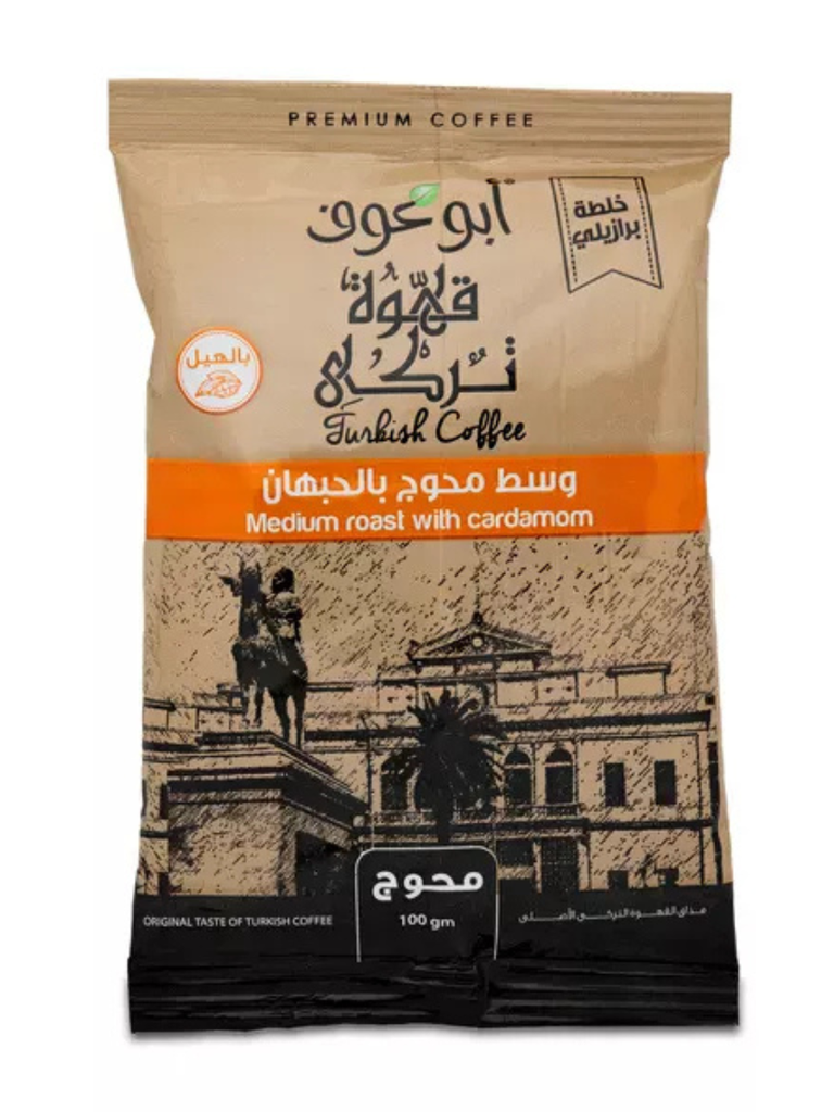 Abu Auf Turkish Coffee Medium Roast - 100 gm