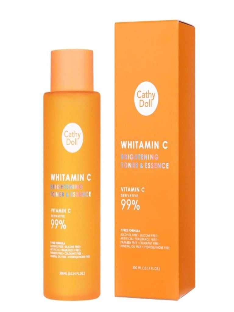 Cathy Doll Whitamin C Brightening Toner & Essence – 99% Vitamin C
