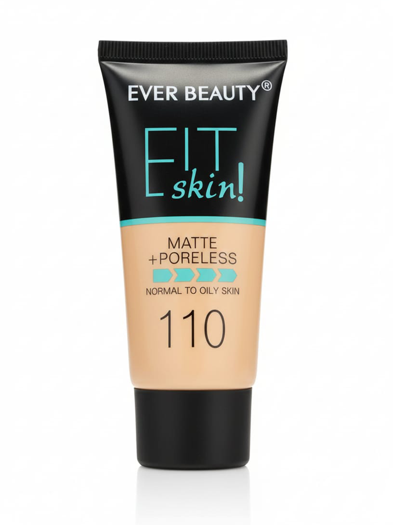 Ever Beauty Fit Skin Matte + Poreless Liquid Foundation - 110
