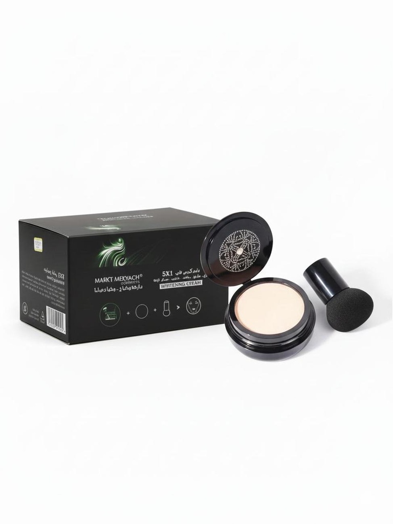 كريم الأساس ماركت ميكياش كوشن CC كريم 5×1 – درجة 102 طبيعي