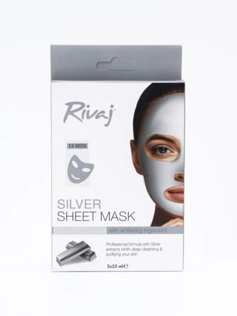 Silver Sheet Mask - 25 ML x 3 PCS