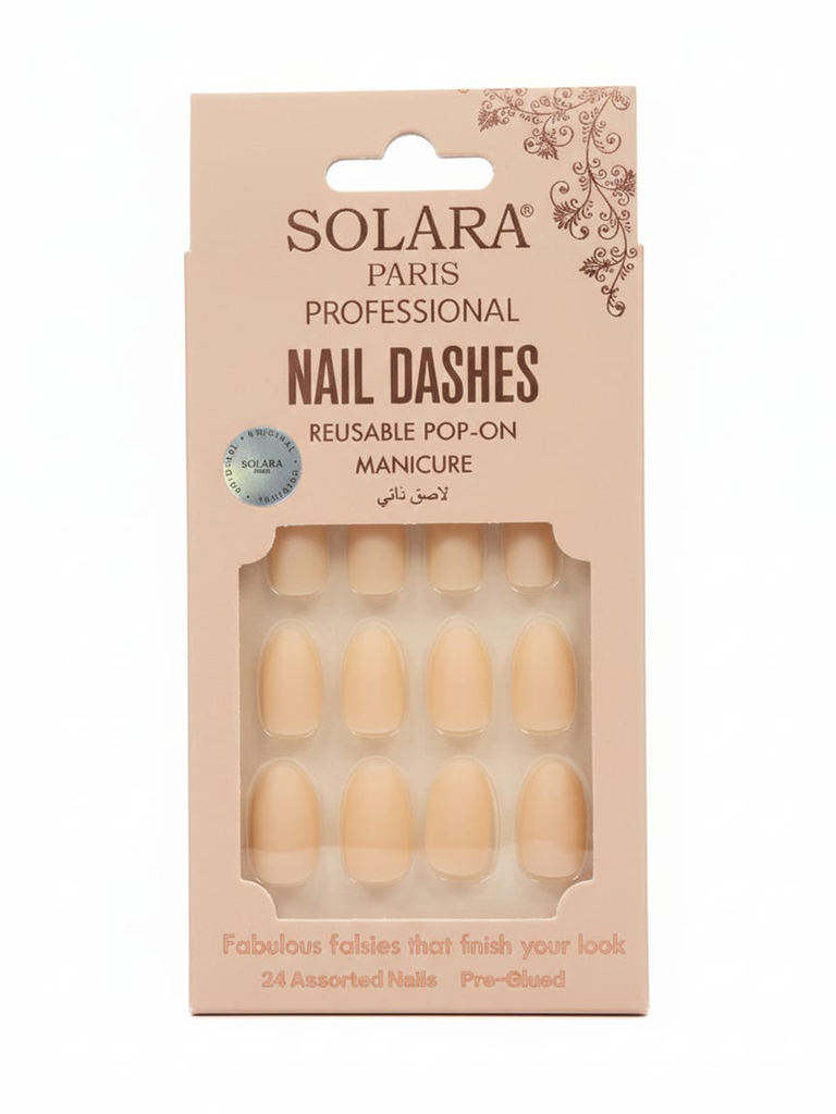 SOLARA PARIS Professional Nail Dashes – 24 Pieces