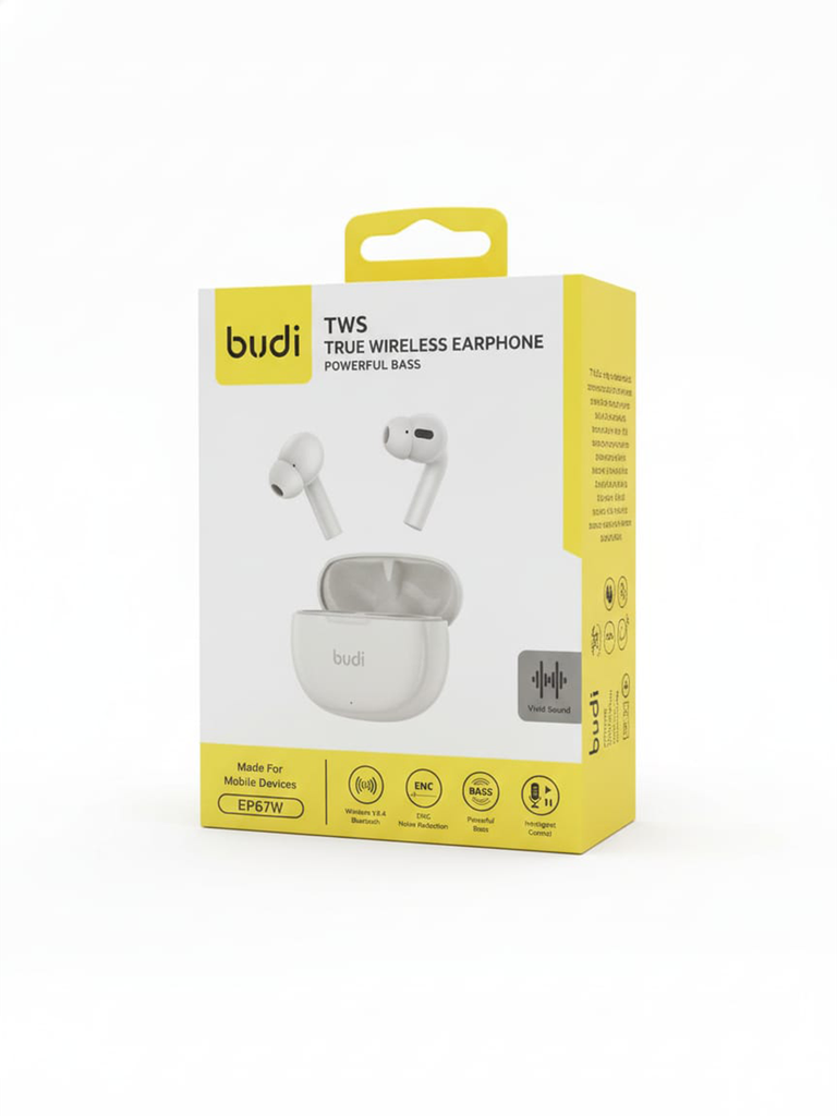 Budi TWS True Wireless Earphone – EP67W