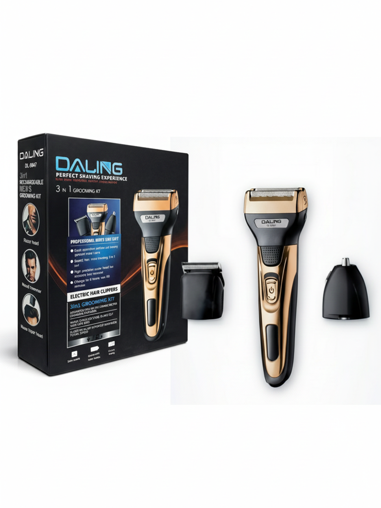 DALING Rechargeable Men's Grooming Kit