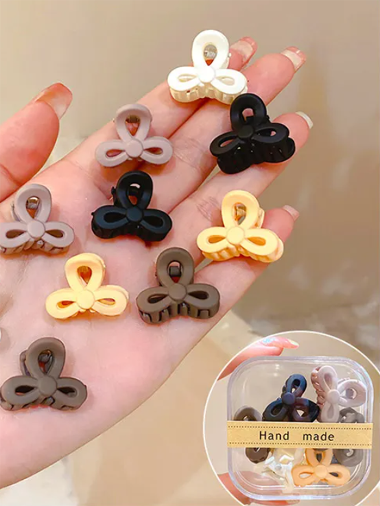 Cute Korean Style Hair Clip - 10 pcs