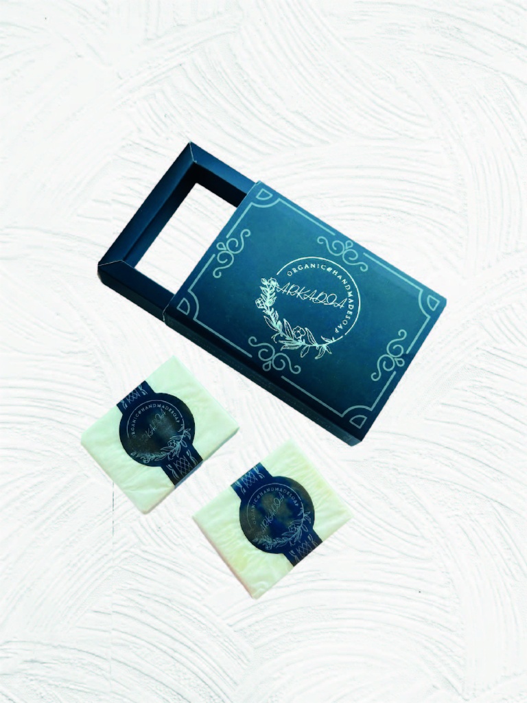 Natural Laurel soap 2 piece
