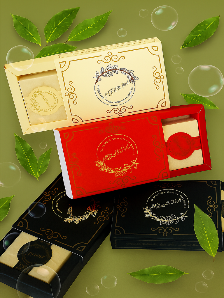 Natural Laurel soap 2 piece