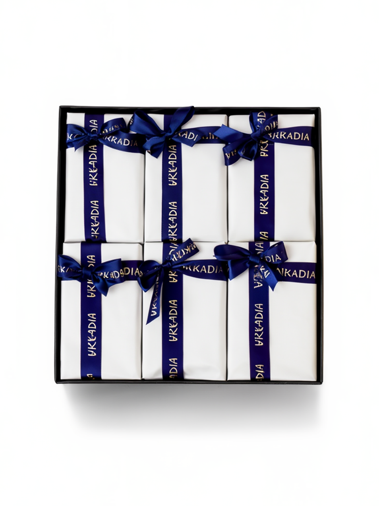 Natural Laurel Soap – Oud & Amber Scent (6 pcs)