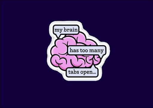 brain sticker