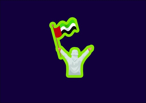 National Day Car Sticker