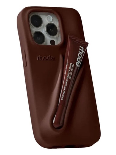 Rhode Lip Case For iPhone 16 - Espresso