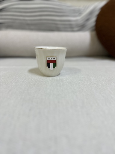 White smoker with iron logo UAE flag