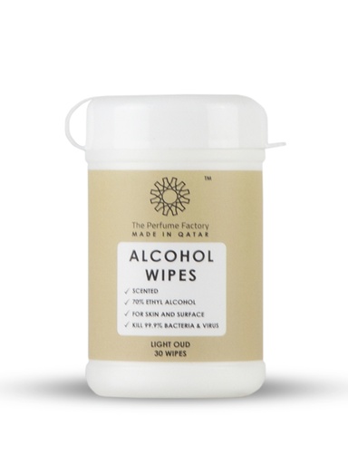 ALCOHOL WIPES - LIGHT OUD - 30 PCS