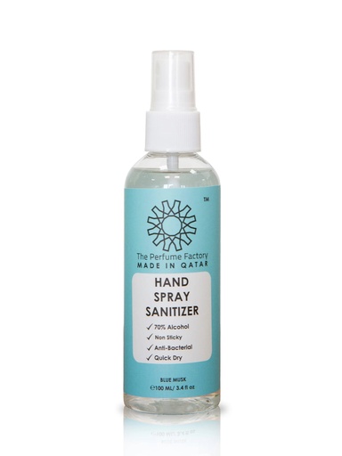 HAND SPRAY SANITIZER - BLUE MUSK - 100 ML
