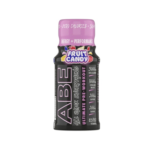 Applied Nutrition ABE Ultimate Pre Workout Shot, Fruit Candy, 1 Shot