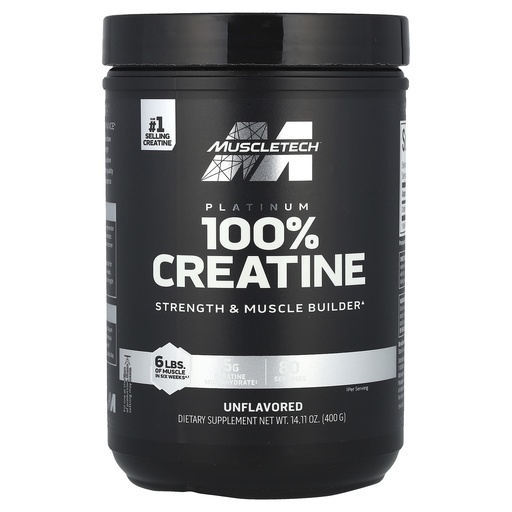 Muscletech Platinum Creatine, Unflavored, 400 Gm