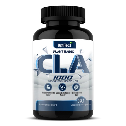 OptiTect CLA 1000 Plant Based, 30 Vegan Liquid Capsules, 1000 mg