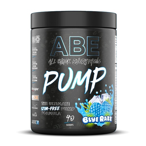Applied Nutrition ABE Pump Stim Free, Blue Raz, 40