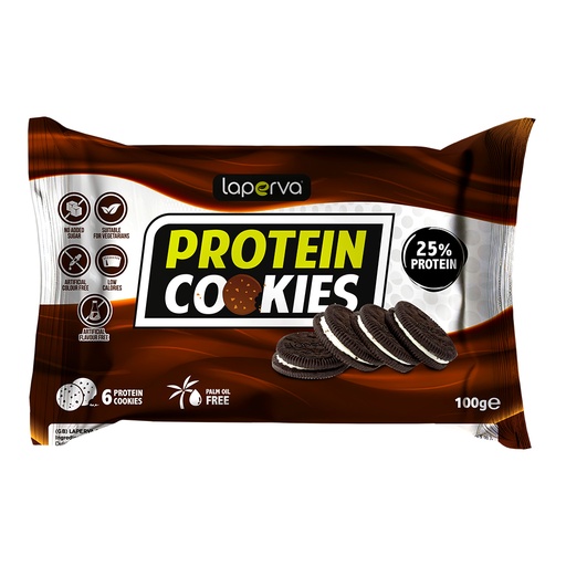 Laperva Protein Chocolate Cookies, Cookies and Cream, 1 Piece