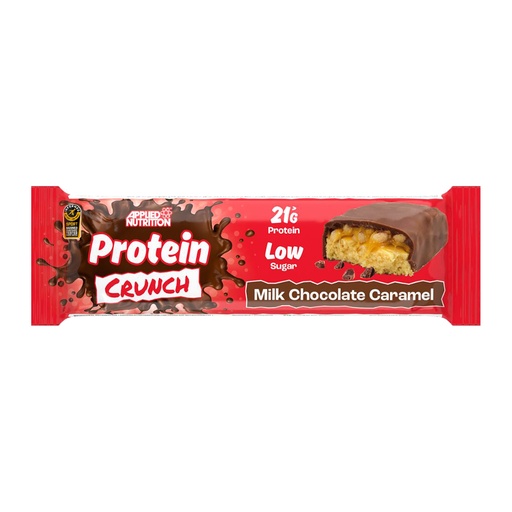 Applied Nutrition Protein Crunch Bar, Milk Chocolate Caramel, 1 Bar
