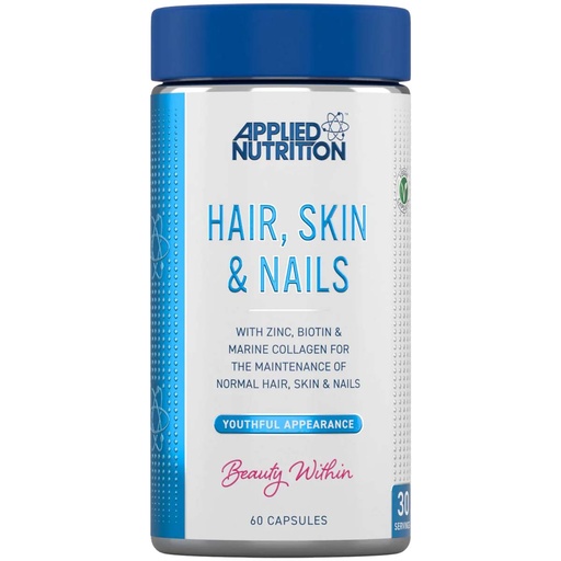 Applied Nutrition Hair, Skin & Nails, 60 Capsules