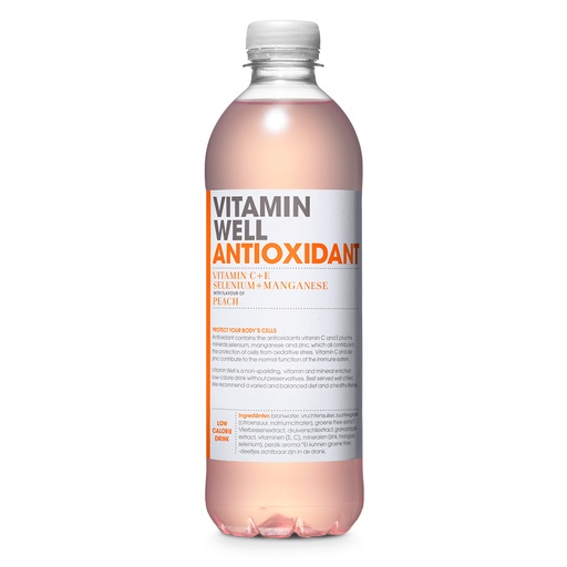 Vitamin Well Antioxidant, Peach, 500 ML