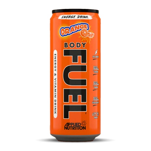 Applied Nutrition Bodyfuel Energy Can, Orange, 330 ML