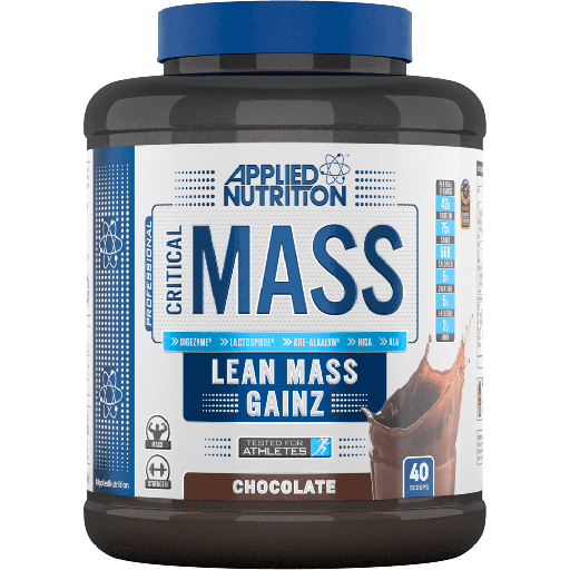 Applied Nutrition Critical Mass Lean Mass Gainz, Chocolate, 2.45 Kg