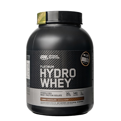 Optimum Nutrition Platinum HydroWhey, Turbo Chocolate, 3.5 LB