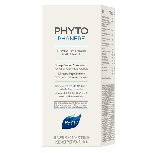 Phyto Paris Phytophanere, 120 Capsules