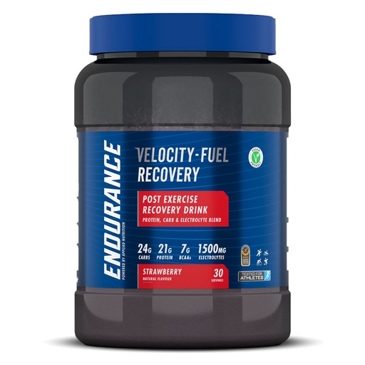Applied Nutrition Endurance Velocity Fuel Recovery Post Exercise Recovery, Strawberry, 1.5 KG