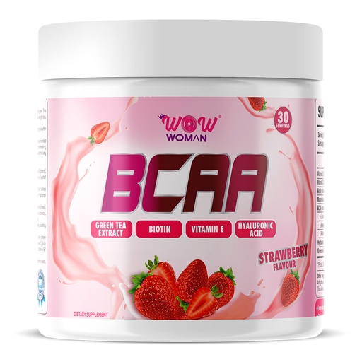 Wow Woman Bcaa, Strawberry, 30