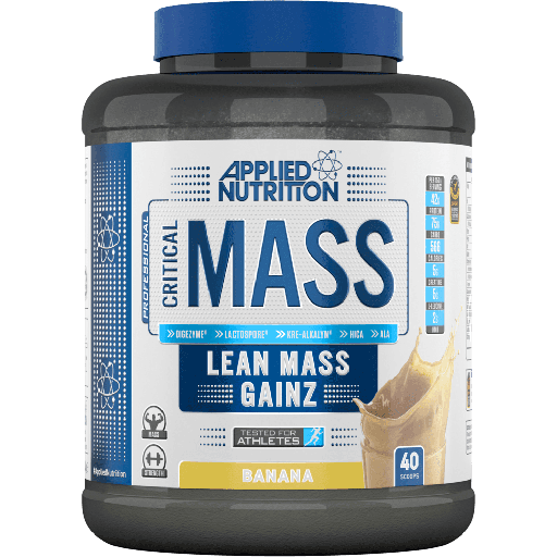 Applied Nutrition Critical Mass Lean Mass Gainz, Banana, 2.45 Kg