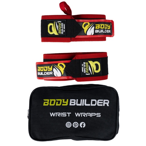 Body Builder Power Pumped Wrist Wrap, 1 Piece