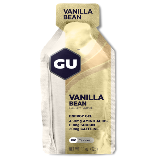 Gu Energy Gel, Vanilla Bean, 1 Piece