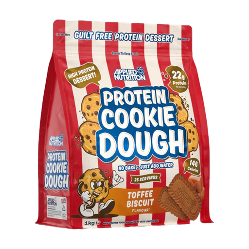 Applied Nutrition Protein Cookie Dough, Tofffee Biscuit, 1 kg