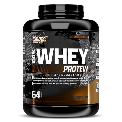 Nutrex Research 100% Whey, Chocolate, 5 LB