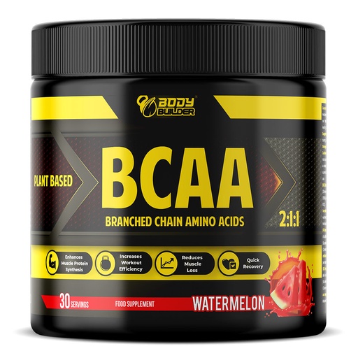 Body Builder BCAA, Watermelon, 30
