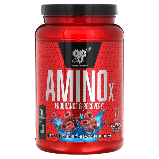BSN AMINO X, Blue Raz, 70