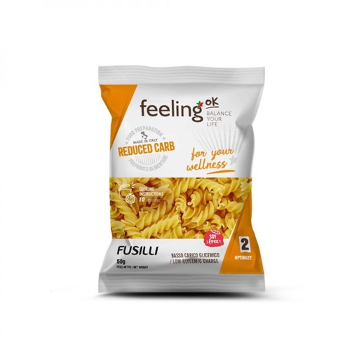 Feeling Ok Reduced Carb Fusilli, 50 Gm
