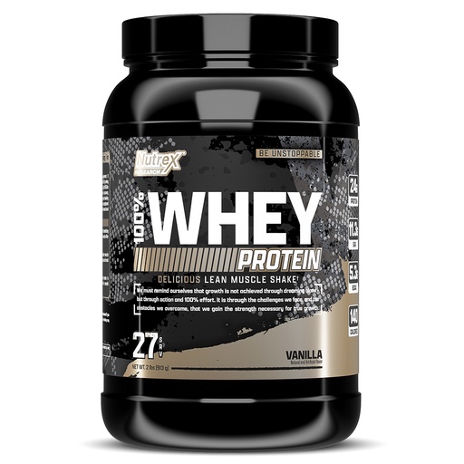 Nutrex Research 100% Whey, Vanilla, 2 LB