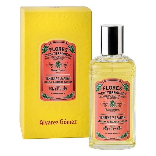 Alvarez Gomez Mediterranean Flores Verbena and Azahar, 150 ML