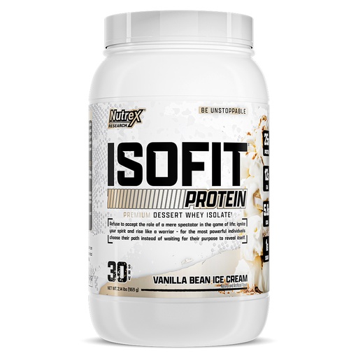 Nutrex Research Isofit, Vanilla Bean Ice Cream, 2 LB