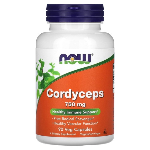Now Cordyceps, 90 Veggie Capsules, 750 mg
