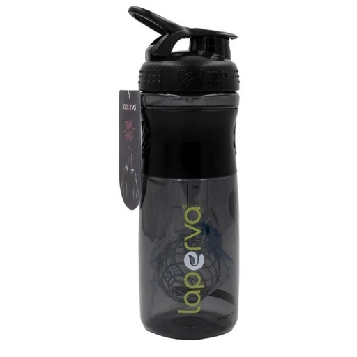 Laperva Blender Bottle Sportmixer Shaker, Black, 700 Ml