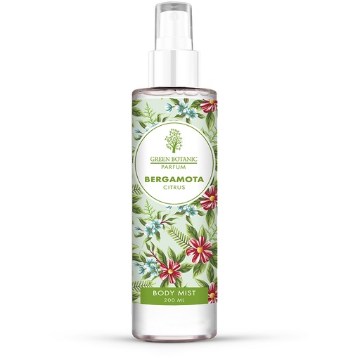 Green Botanic Body Mist, Citrus, 200 ML