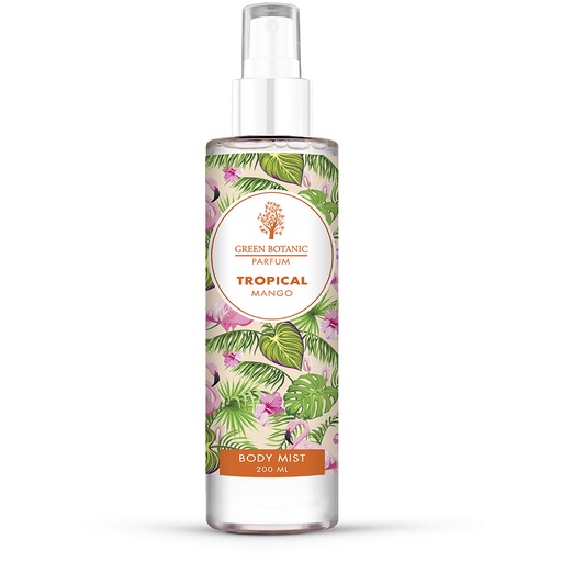 Green Botanic Body Mist, Tropical Mango, 200 ML