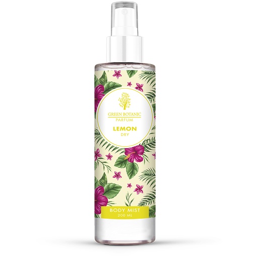 Green Botanic Body Mist, Lemon, 200 ML