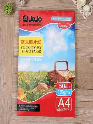Jojo stick glossy photo paper
