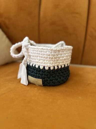 Black and White Basket